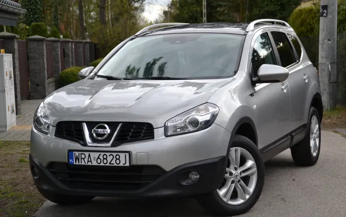 samochody osobowe Nissan Qashqai+2 cena 39500 przebieg: 193000, rok produkcji 2013 z Radom